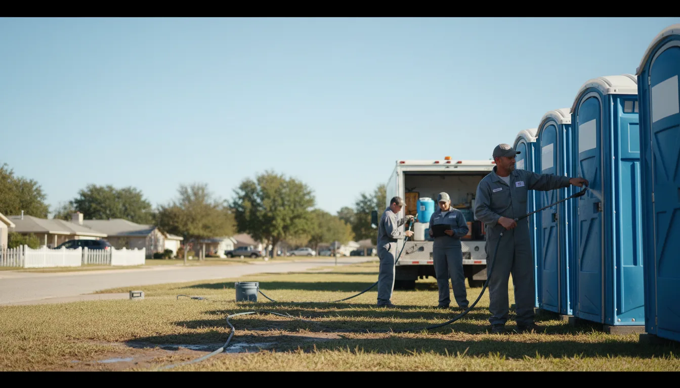 Long-Term Portable Toilet Rental in Louisburg, KS near me